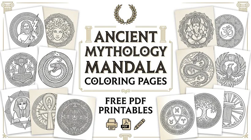 Ancient Mythology Mandalas
