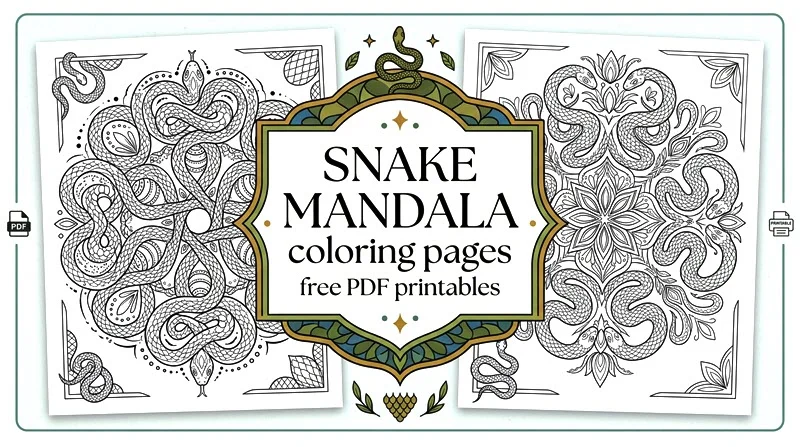 Snake Mandala