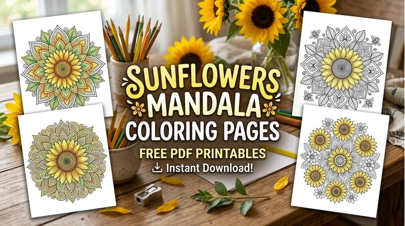 Sunflower Mandala