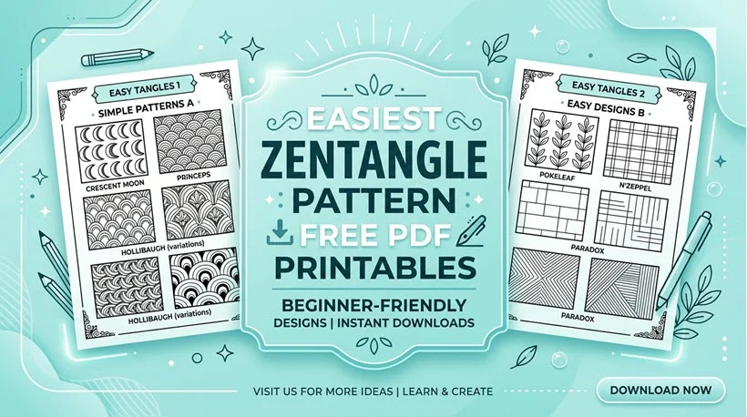 Easiest Zentangle Patterns